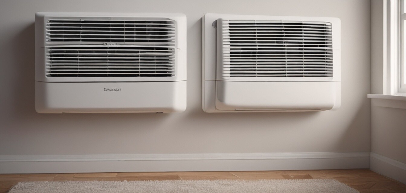 Instalación de un aire acondicionado en una casa