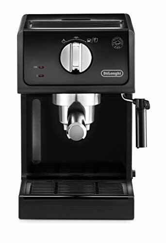 Máquina de espresso DeLonghi negra